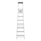 Hailo L60 StandardLine, Alu-Sicherheits-Stehleiter, 7 Stufen