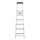 Hailo L60 StandardLine, escabeau de sécurité en aluminium, 5 marches