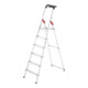 Hailo L60 StandardLine, escabeau de sécurité en aluminium, 6 marches-1