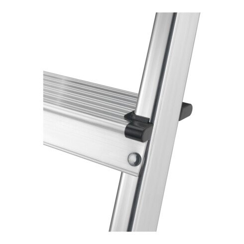Hailo L60 StandardLine, escabeau de sécurité en aluminium, 6 marches