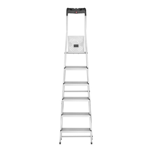 Hailo L60 StandardLine, escabeau de sécurité en aluminium, 6 marches
