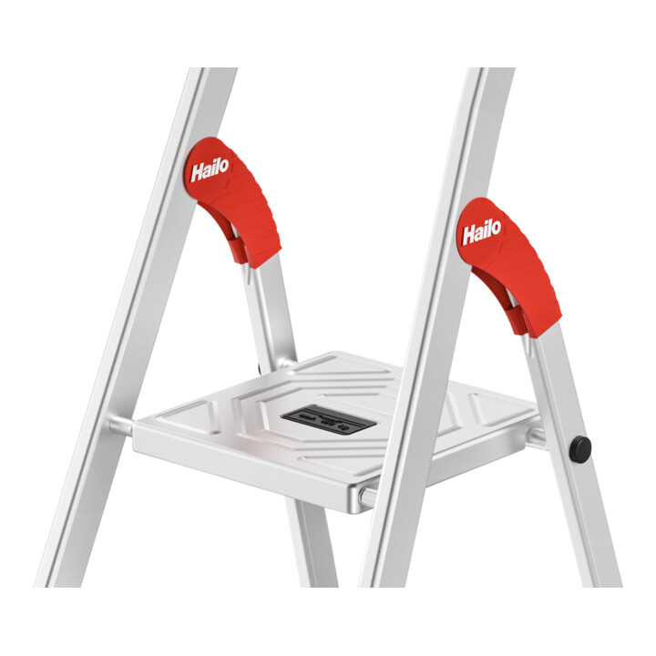 Hailo L60 StandardLine, escabeau de sécurité en aluminium, 7 marches