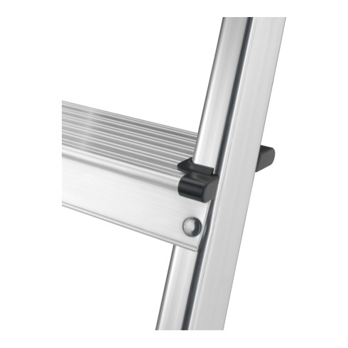 Hailo L60 StandardLine, escabeau de sécurité en aluminium, 8 marches