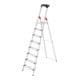 Hailo Alu-Sicherheits-Stehleiter L80 ComfortLine