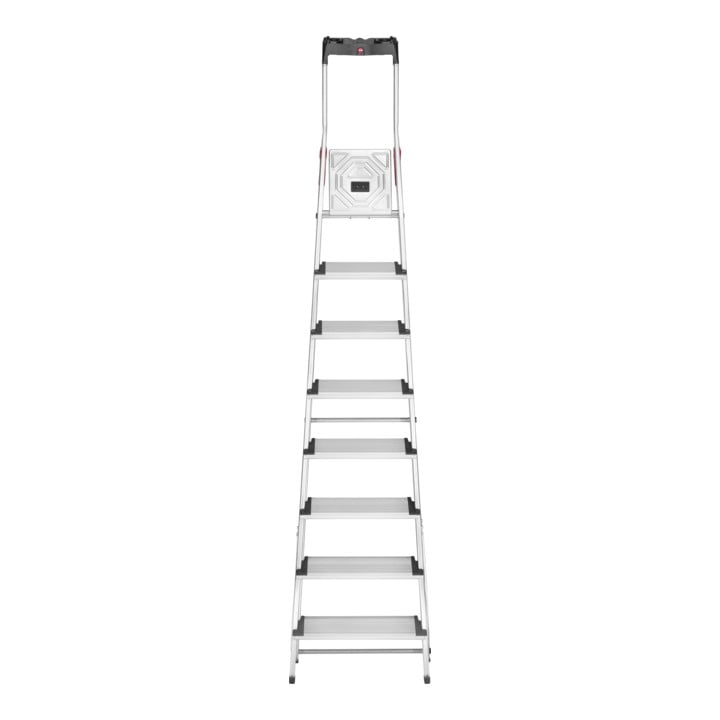 Hailo Alu-Sicherheits-Stehleiter L80 ComfortLine