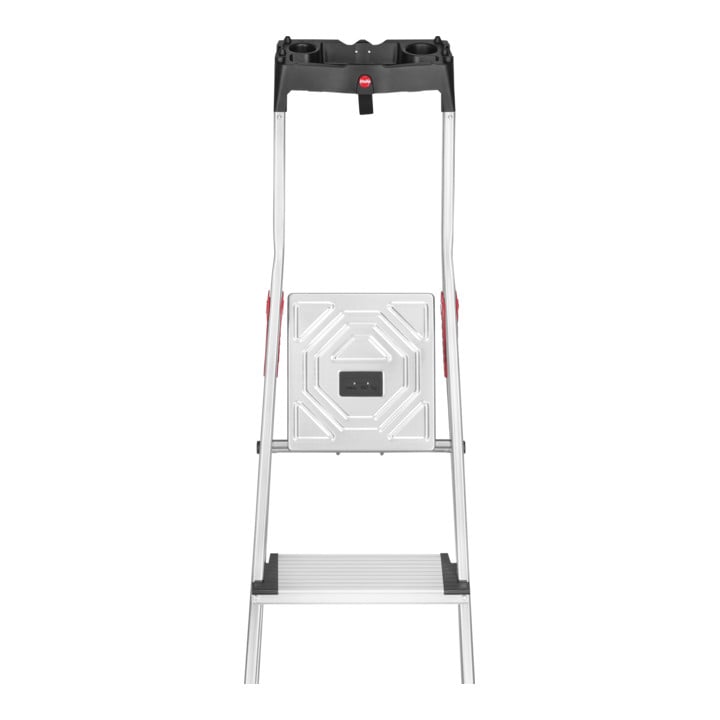 Hailo Alu-Sicherheits-Stehleiter L80 ComfortLine