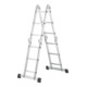 Hailo M60, Aluminium-Universalleiter, 4x3 Sprossen-5