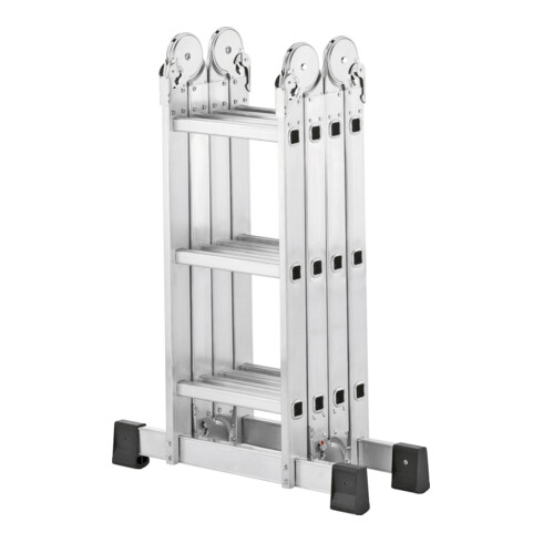 Hailo M60, Aluminium-Universalleiter, 4x3 Sprossen