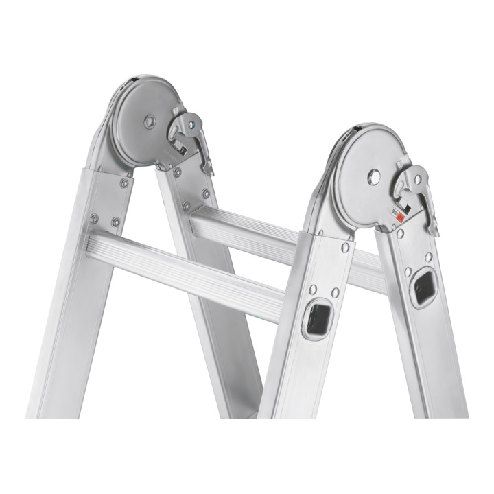 Hailo M60, échelle universelle en aluminium, 4x3 barreaux