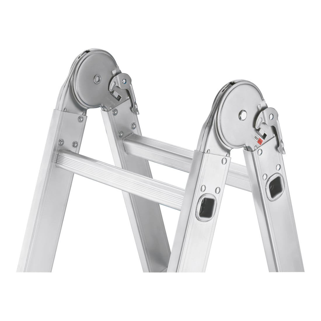 Hailo M60, échelle universelle en aluminium, 4x3 barreaux