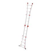 Hailo M80, échelle multifonctions en aluminium, 4x4nombre de barreaux-2