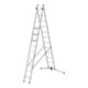 Hailo Mehrzweckleiter Master S110 2-teilig 2 x 12 Sprossen