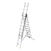 Hailo Mehrzweckleiter ProfiLine duo 2-teilig 2x10 Sprossen-1