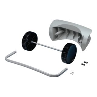 Hailo Mobil-Set für Wertstoffbehälter WSB120 Radsatz+Handgriff