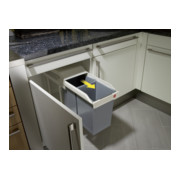 Hailo Multi-Box duo L, Einbau-Mülleimer, 2x14 ltr-4