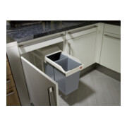 Hailo Multi-Box duo L, Einbau-Mülleimer, 2x14 ltr-5
