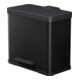 Hailo Öko duo Plus L, Tret-Mülltrenner, 17 + 9 ltr, Schwarz-1