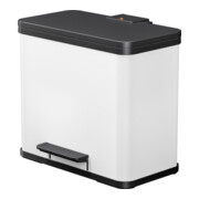 Hailo Öko duo Plus L, Tret-Mülltrenner, 17 + 9 ltr, Weiß