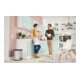 Hailo duo Plus M, Tret-Mülltrenner, 2x9 ltr, Edelstahl