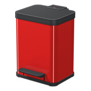Hailo Öko duo Plus M, Tret-Mülltrenner, 2x9 ltr, Rot-1