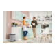 Hailo Öko duo Plus M, Tret-Mülltrenner, 2x9 ltr, Silber-2