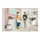 Hailo Öko duo Plus M, Tret-Mülltrenner, 2x9 ltr, Weiß