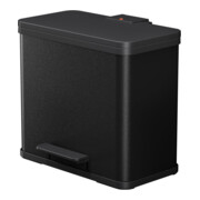 Hailo Öko trio Plus L, Tret-Mülltrenner, 3x9 ltr, Schwarz