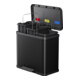 Hailo Öko trio Plus L, Tret-Mülltrenner, 3x9 ltr, Schwarz-2