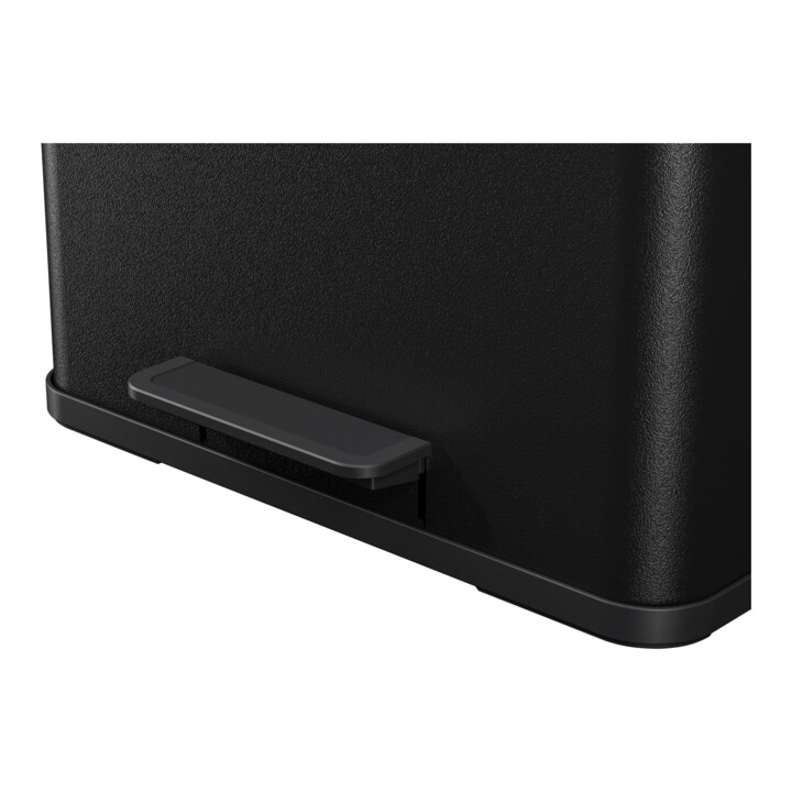 Hailo trio Plus L, Tret-Mülltrenner, 3x9 ltr, Schwarz