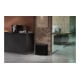 Hailo trio Plus L, Tret-Mülltrenner, 3x9 ltr, Schwarz
