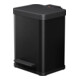Hailo Öko uno Plus M, Poubelle à pédale, 17 l, noir