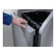 Hailo poubelle de tri ProfiLine WSB120 aluminium blanc