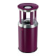 Hailo ProfiLine combi pro 30 Bordeaux-Rot Ascher-Papierkorb-Kombination-1