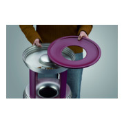 Hailo ProfiLine combi pro 30 Bordeaux-Rot Ascher-Papierkorb-Kombination-2