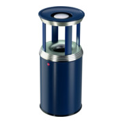 Hailo ProfiLine combi pro 30 Saphirblau Ascher-Papierkorb-Kombination-1