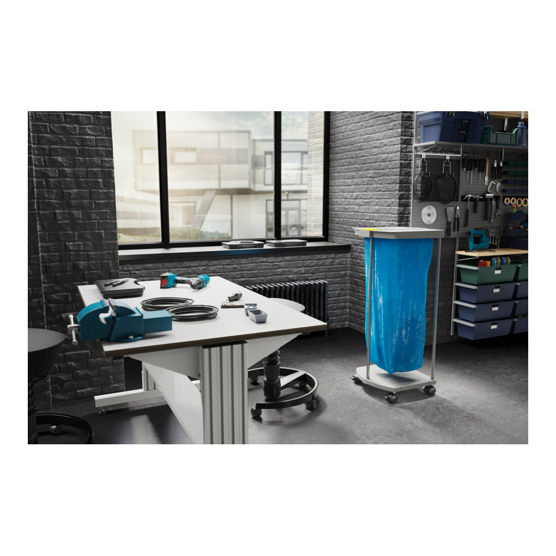 Hailo ProfiLine MSS XXXL, Müllsackständer, 120 ltr