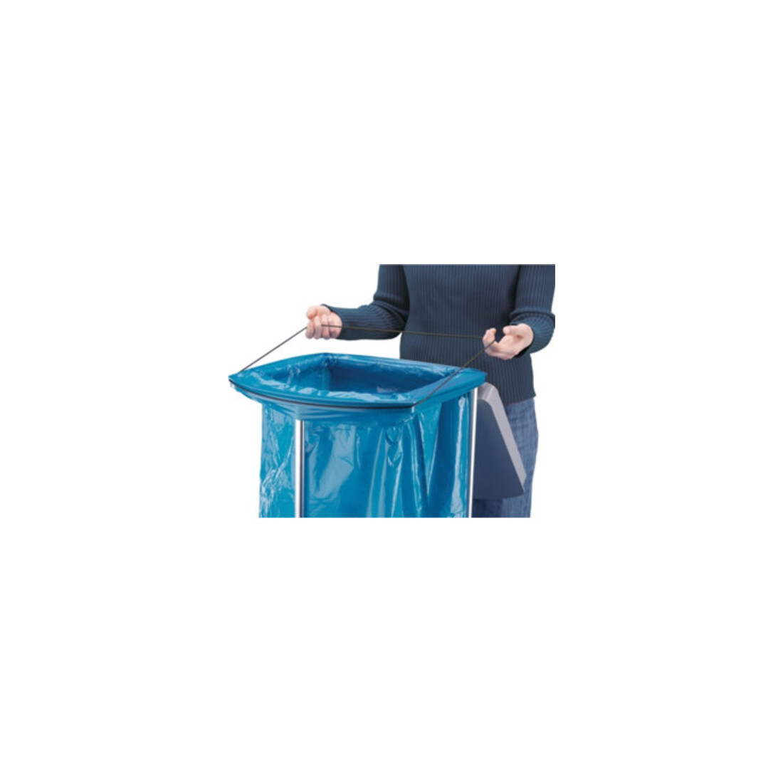 Hailo ProfiLine MSS XXXL, support pour sacs poubelle, 120 ltr