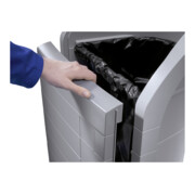 Hailo ProfiLine WSB Design Plus XXXL, Wertstoffsammler, 120 Liter, Silber-5