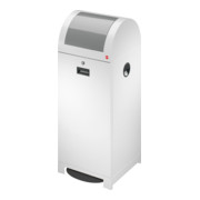 Hailo ProfiLine WSB Plus XXL, Collecteur de matériaux recyclables, 70 ltr, Aluminium blanc (RAL 9006)-1
