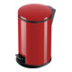 Hailo Pure M, Design-Tret-Mülleimer, 12 ltr, Rot-1