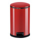 Hailo Pure M, poubelle à pédale design, 12 litres, rouge-4