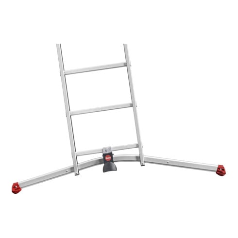 Hailo S100 ProfiLOT, Aluminium Kombileiter 3-teilig, 2x6 + 1x5 Sprossen