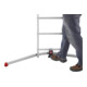 Hailo S100 ProfiLOT, Aluminium Kombileiter 3-teilig, 3x12 Sprossen-2