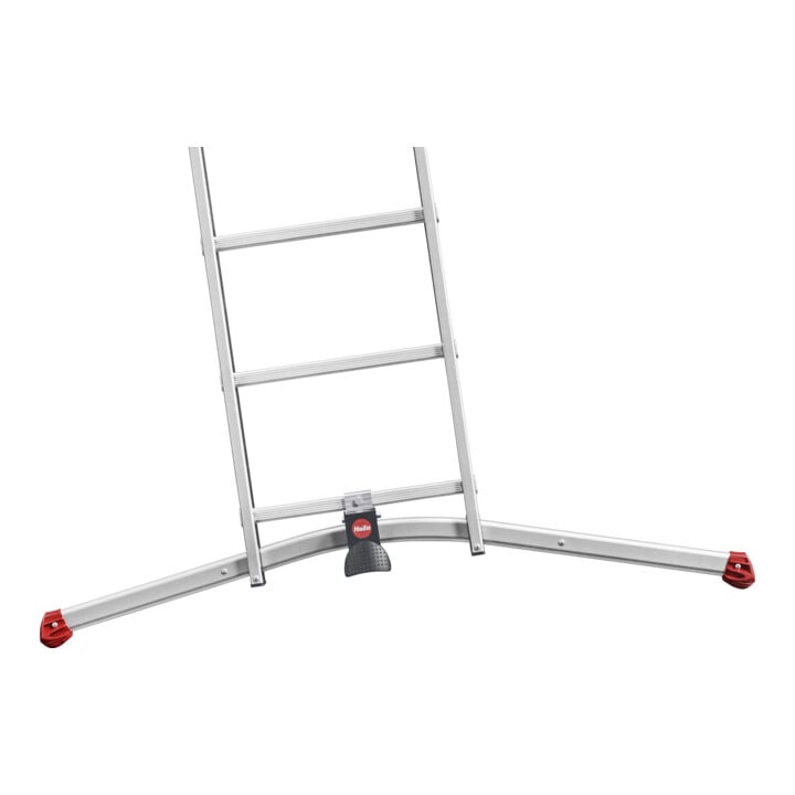 Hailo S100 ProfiLOT, échelle combinée en aluminium 3 parties, 2x6 + 1x5 barreaux
