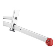 Hailo S100 ProfiLOT, échelle combinée en aluminium 3 parties, 2x9 + 1x8 barreaux-2