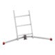 Hailo S100 ProfiLOT, échelle combinée en aluminium 3 parties, 2x9 + 1x8 barreaux