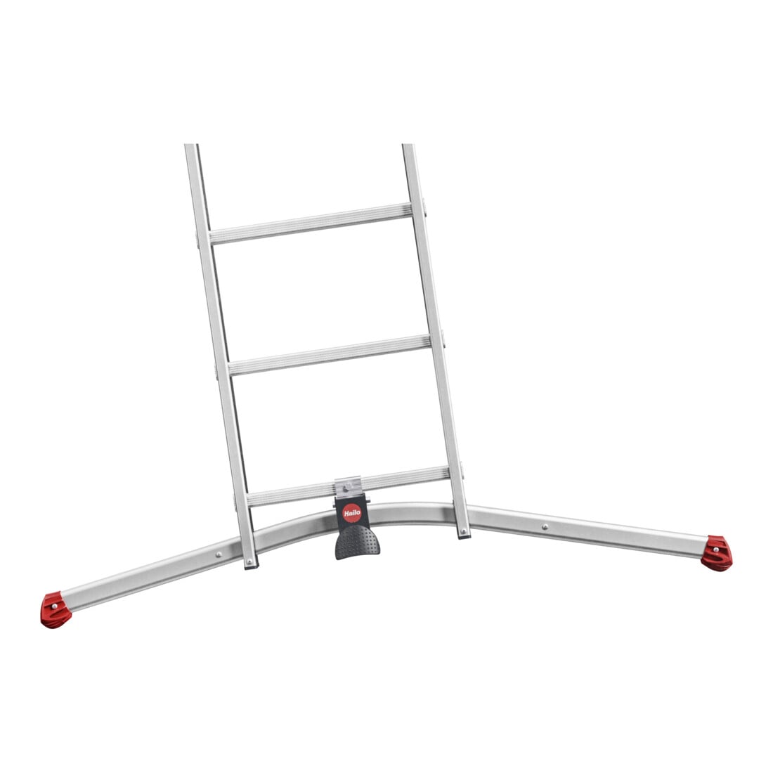 Hailo S100 ProfiLOT, échelle combinée en aluminium en 3 parties, 3x12 barreaux
