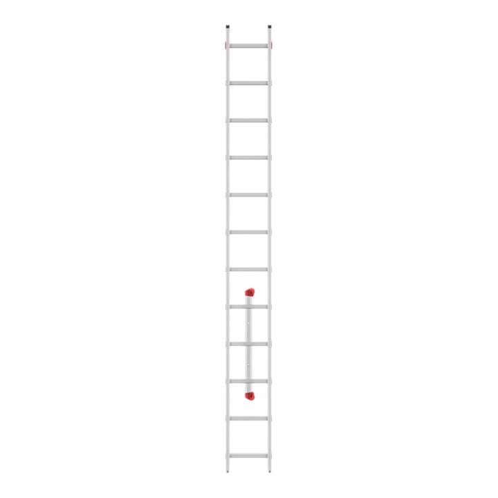 Hailo S60 ProfiStep uno, Aluminium-Anlegeleiter, 12 Sprossen