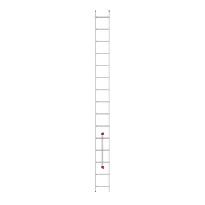 Hailo S60 ProfiStep uno, Aluminium-Anlegeleiter, 15 Sprossen