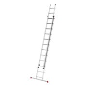 Hailo S80 ProfiStep duo, Aluminium-Schiebeleiter 2-teilig, 2x12 Sprossen
